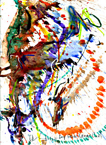 "Deep Green Orange Curl" Oliver Loveday � 2016