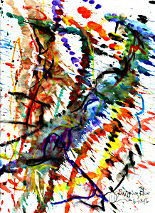 "Dripping Blue" Oliver Loveday � 2016