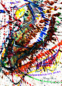 "Orange Fray" Oliver Loveday � 2016